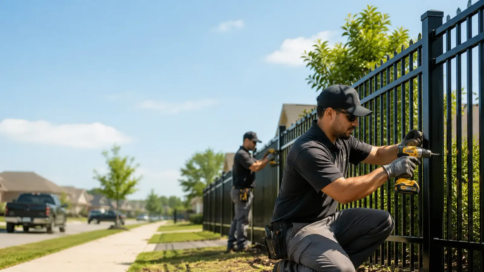 Metal Fence Installation in Bremen, IN